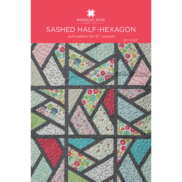 Sashed Half-Hexagon Pattern by Missouri Star Primary Image