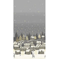 Scandi 2021 - Double Border Silver Metallic Yardage