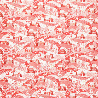 Scandi 2021 - Scenic Red Metallic Yardage