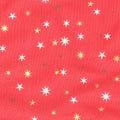 Scandi 2022 - Star Red Metallic Yardage