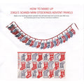 Scandi Stocking Advent Kit Alternative View #2