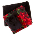 Scarlet Poinsettia Minky Kit