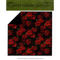 Scarlet Poinsettia Minky Kit