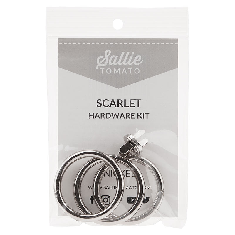 Sallie Tomato Scarlett Hardware Kit - Nickel