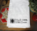 Screen Printed Towel - To Quilt is Human