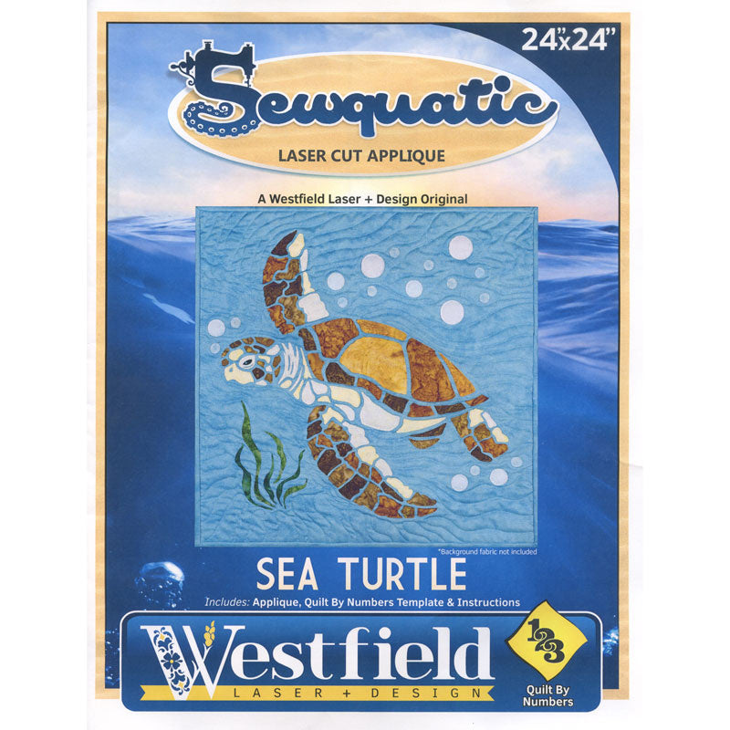 Sea Turtle Sewquatic Laser Cut Kit Alternative View #2