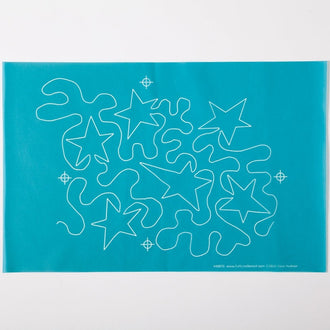 Full Line Stencil - Seeing Stars All Over