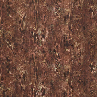 September Morning - Wood Texture Brown Digitally Printed Yardage