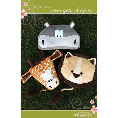 Serengeti Shapes Puffy Pillow Pattern