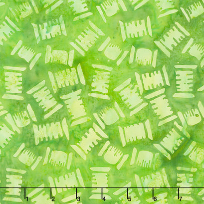 Sew Fine Batiks - Spools Leaf Yardage