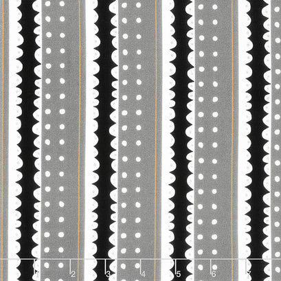 Sew Good - Binding Stripe Dark Grey Yardage