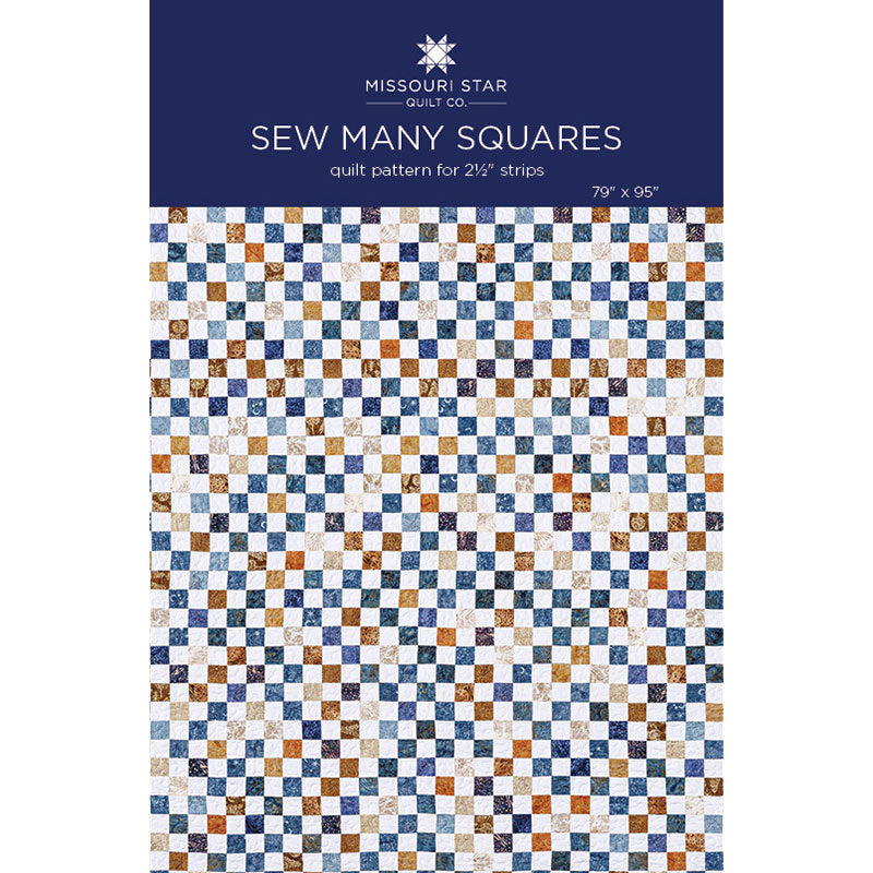 Sew Many Squares Quilt Pattern by Missouri Star Primary Image