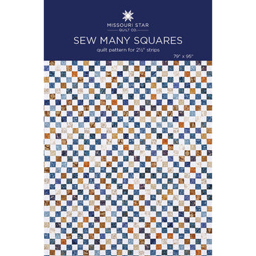 Sew Many Squares Quilt Pattern by Missouri Star Primary Image