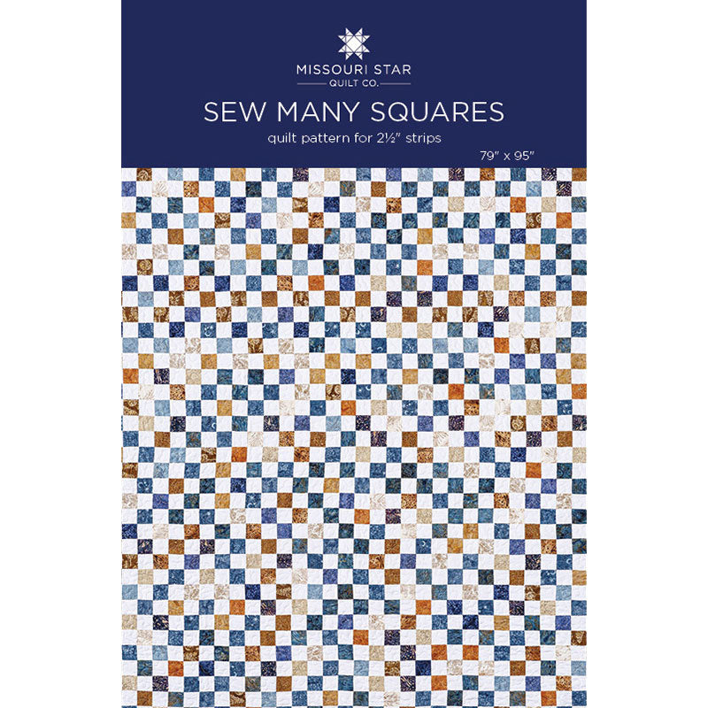 Sew Many Squares Quilt Pattern by Missouri Star Primary Image