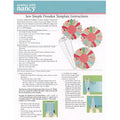 Sew Simple Dresden Template With Instructions Alternative View #2