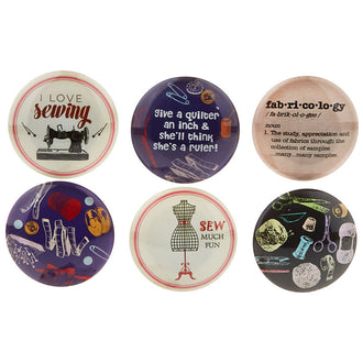 Sewing Glass Magnet