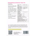 Sewing Machine & Extension Table Tote Pattern