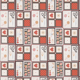 Sewing Mends the Soul - Sewing Patchwork Cream Yardage