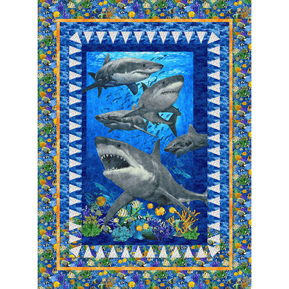 Shark Bite Quilt Kit
