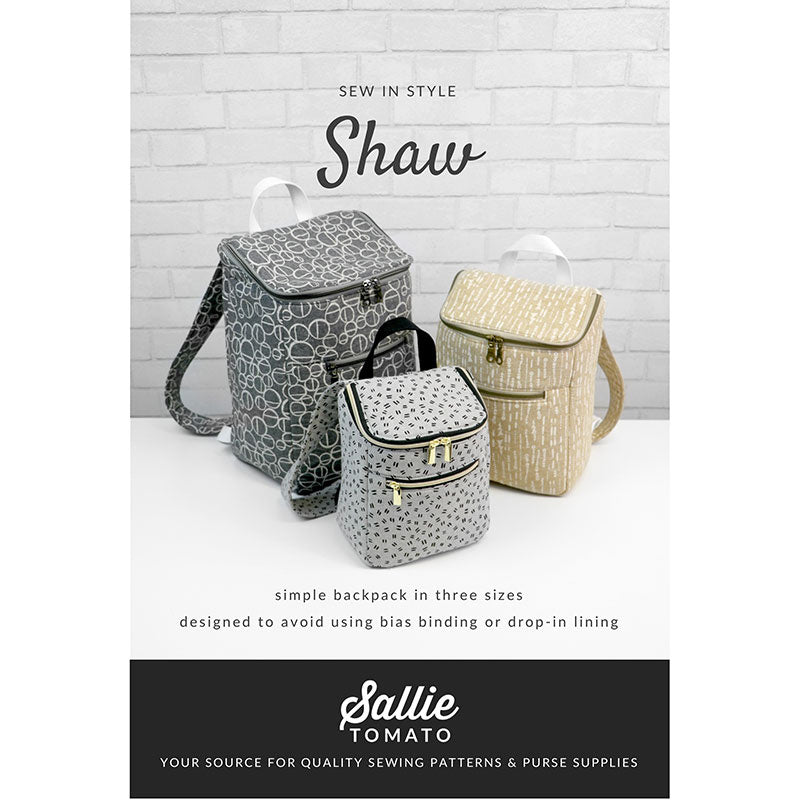 Shaw Backpack Purse Pattern Primary Image