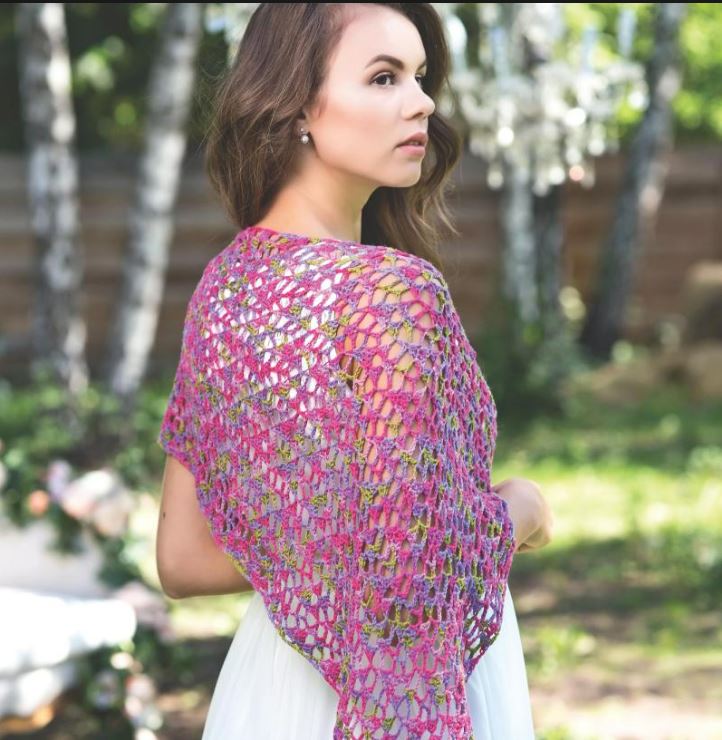 Delicious Crocheted Shawls Book Alternative View #2