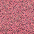 Shimmer Wild Thing - Leopard Merlot Metallic Yardage