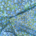 Shimmer Wild Thing - River Rock Deep Blue Sea Yardage Alternative View #1