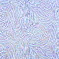 Shimmer Wild Thing - Zebra Blue Purple Metallic Yardage