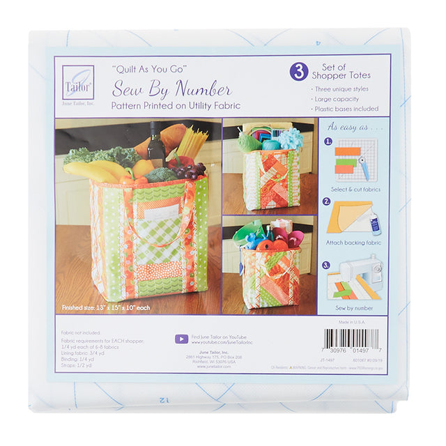 June Tailor Quilt as You Go Zippity-Do-Done Kit - Navy - 730976016704