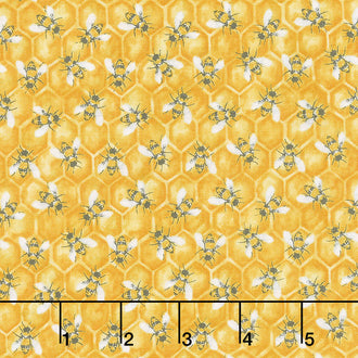 Show Me the Honey - Bees Yellow Yardage