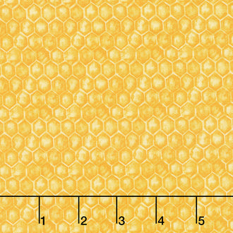 Show Me the Honey - Honeycomb Yellow Yardage