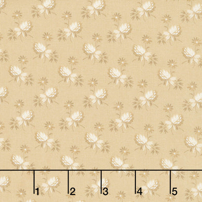 Signature Style - Clover Bud Ecru Yardage