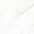 Signs from Above - Constellation Map Cream Metallic Yardage Alternative View #1