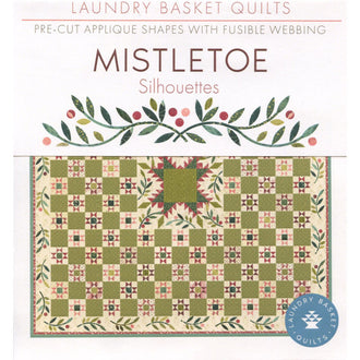 Silhouettes Laser Cut Fusible Appliqué Shapes - Mistletoe