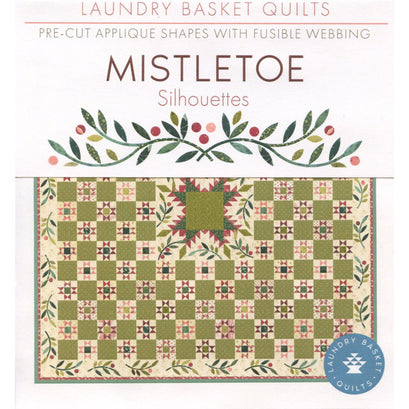 Silhouettes Laser Cut Fusible Appliqué Shapes - Mistletoe