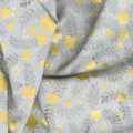 Silverstone - Vines Taupe Metallic Yardage Alternative View #1