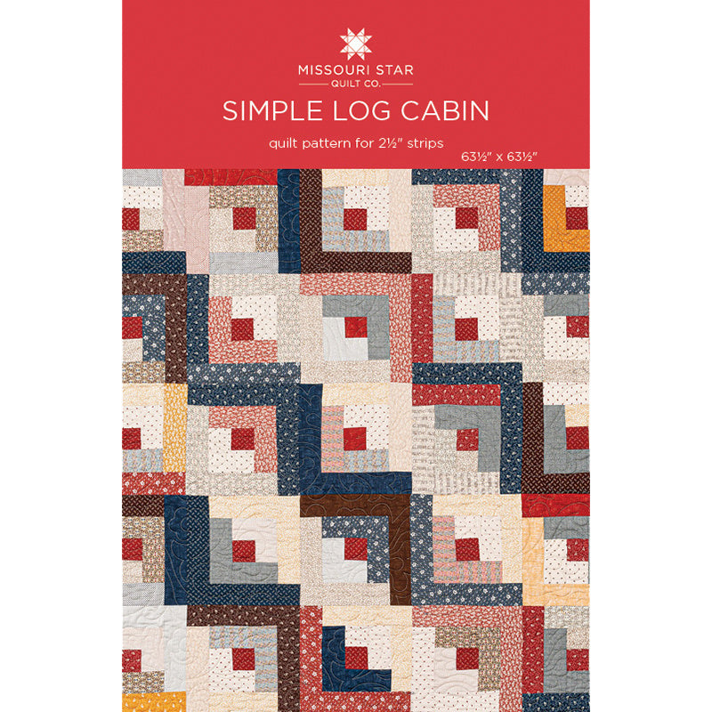 Simple Log Cabin Quilt Pattern by Missouri Star Primary Image