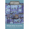 Simple Strip Scramble Quilt Pattern from Man Sewing