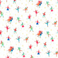 Skaters - Skaters White Metallic Yardage