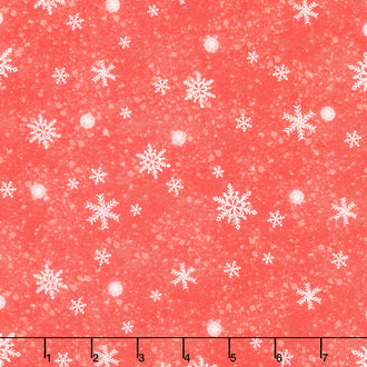 Snow Day - Snow Storm Red Yardage