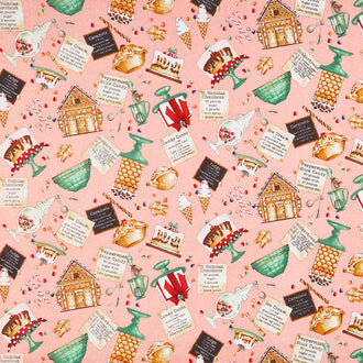 Snow Sweet - Toss Pink Yardage