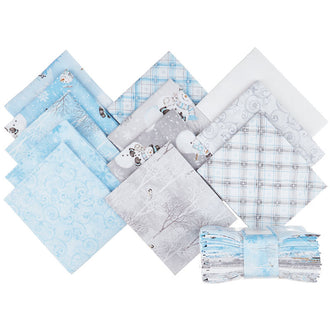Snow Valley Fat Quarter Crystals