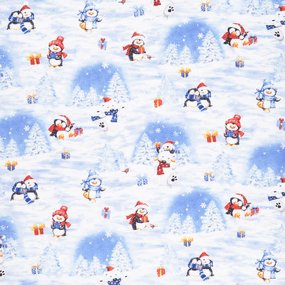 Snow What Fun - Scenic Multi Yardage