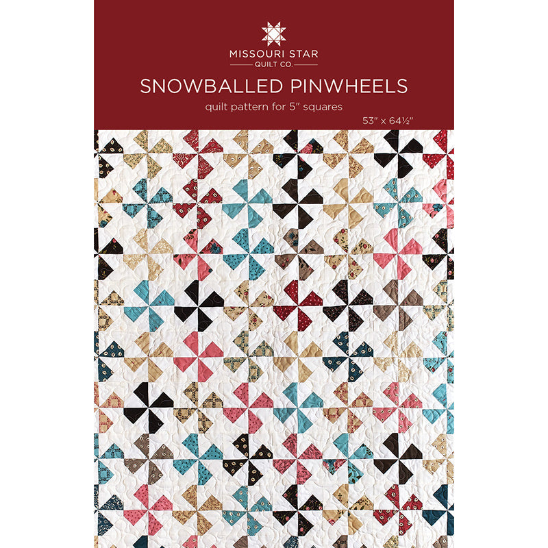 Snowballed Pinwheels Quilt Pattern by Missouri Star