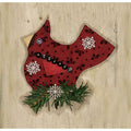 Snowy Cardinal Peppermint Cheesecake Ornament Kit Primary Image