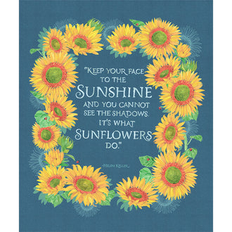 Solana - Sunflower Horizon Digitally Printed Panel