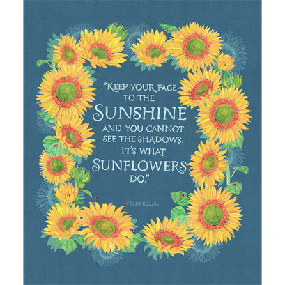 Solana - Sunflower Horizon Digitally Printed Panel