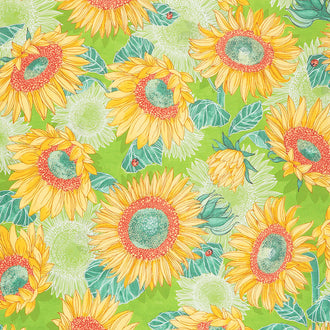 Solana - Sunflowers Sprout Yardage
