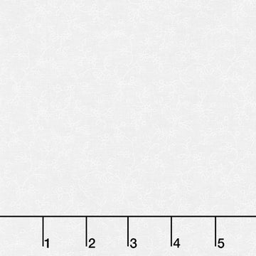 Solitaire Whites - Soft White Lacy Vines Yardage Primary Image