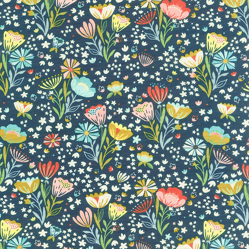 Songbook - Posie Pocket Midnight Yardage